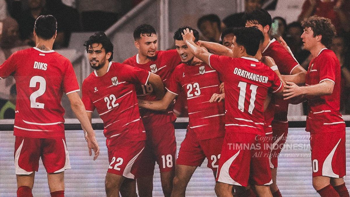 Hasil Uji Coba Timnas Indonesia Vs Oman: Garuda Menang Telak 3 Gol Tanpa Balas