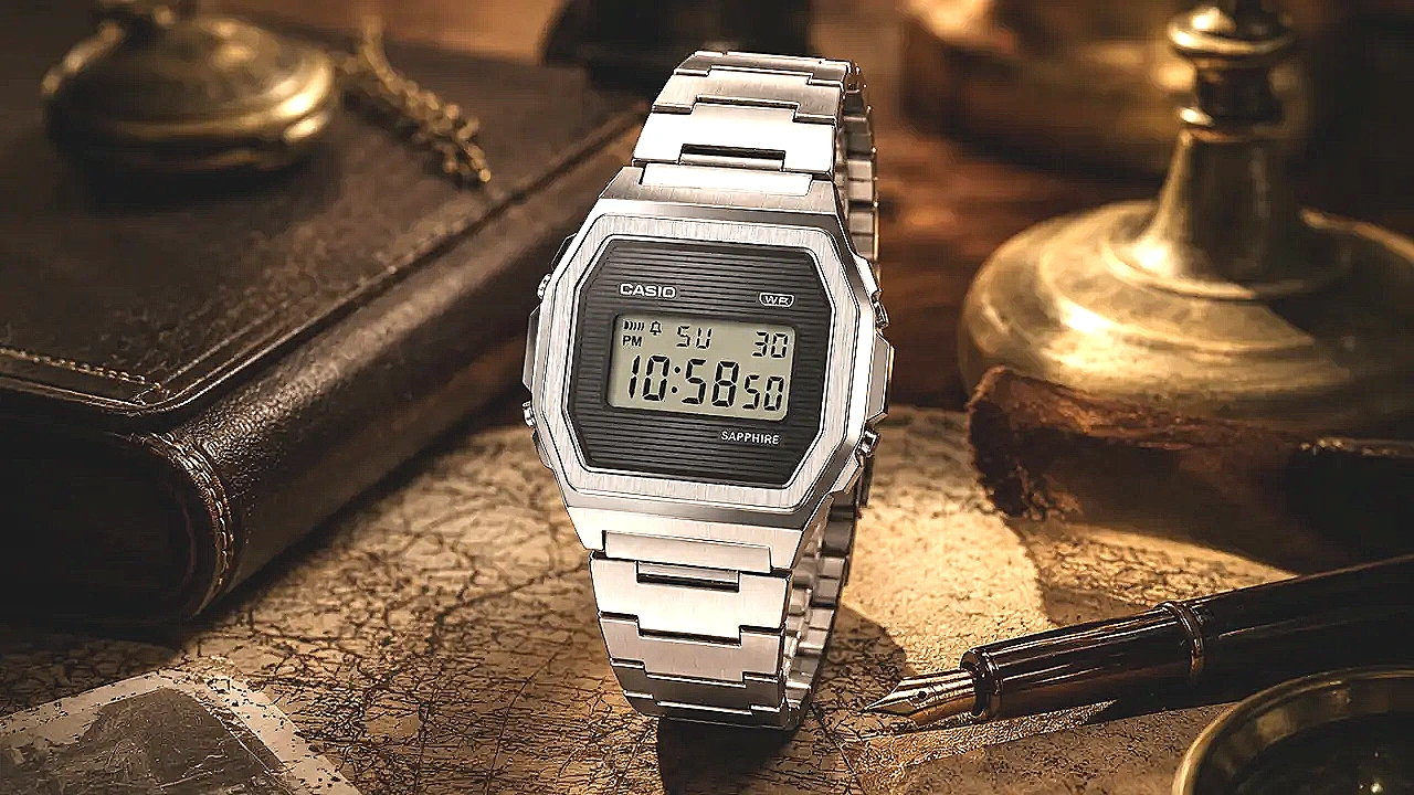 Casio Rilis Jam Tangan Retro Vintage A1000SP-7 Berbahan Full-Metal